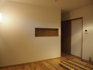 木の家にカラーをプラス
